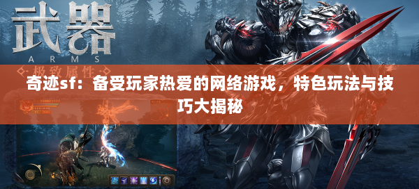 奇迹sf：备受玩家热爱的网络游戏，特色玩法与技巧大揭秘